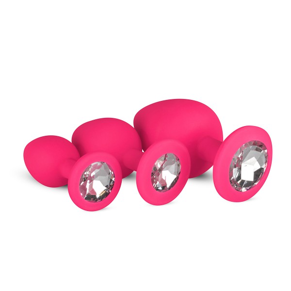 Juego de 3 tapones Bijou Diamond Roses