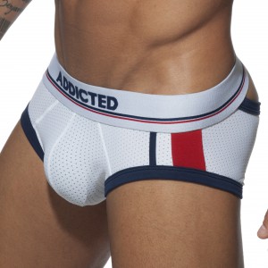 Addicted Bottomless OPEN SPORT MESH White