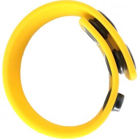 Cinturino Cosk in silicone giallo