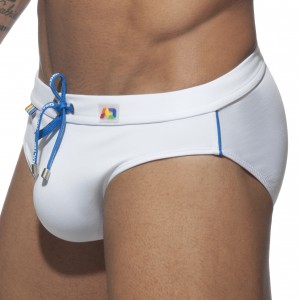 Addicted RAINBOW SWIM Swimsuit White