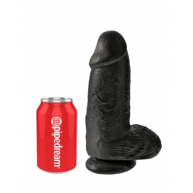 Dildo Chubby nero 18 x 7,6 cm