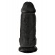 Dildo Chubby black 18 x 7.6cm