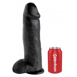 King Cock King Cock Dildo 27 x 8 cm Zwart