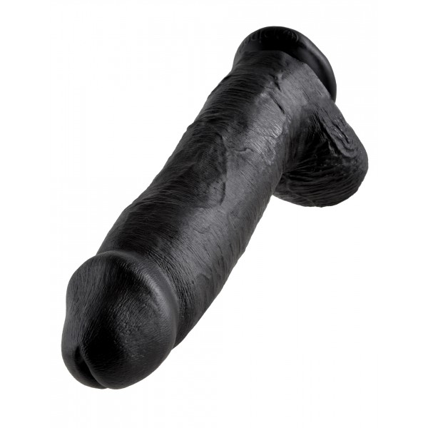 Dildo King Cock 27 x 8 cm Preto