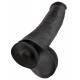 Dildo XXL King Cock 35 x 8 cm Noir