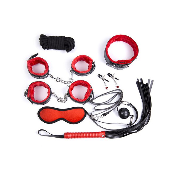 Bondage Pack SM 10 pieces Red