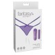 Tanga vibrador con mando a distancia morado