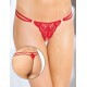 Detachable thong - Red