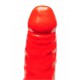 Gode gonflable rouge 15 x 4.5cm