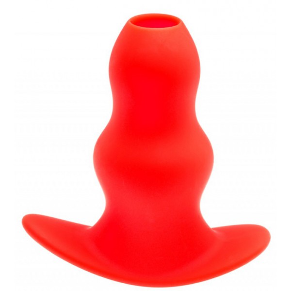 Plug Tunnel Stretch Red Medium 13 x 6.4cm