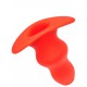Plug Tunnel Stretch Red Extra large 16 x 7.5cm