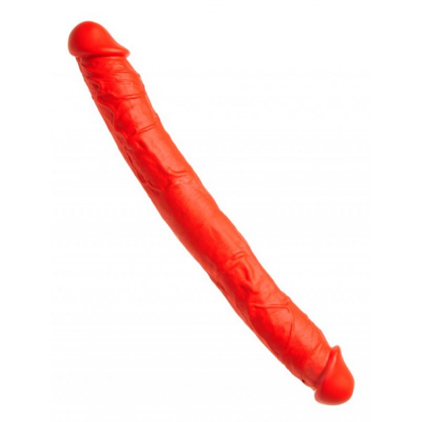 Dildo de alongamento duplo N°33 42 x 5cm vermelho