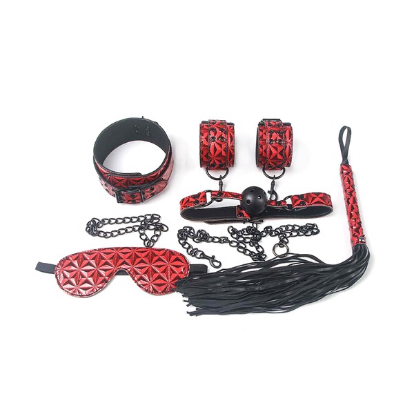 Kit SM Diamond Lines Red - 5 piezas