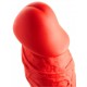 Double Gode STRETCH N°55 52 x 5.7 cm Rouge