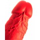 Double Stretch Dildo N°77 62 x 6.2cm Red