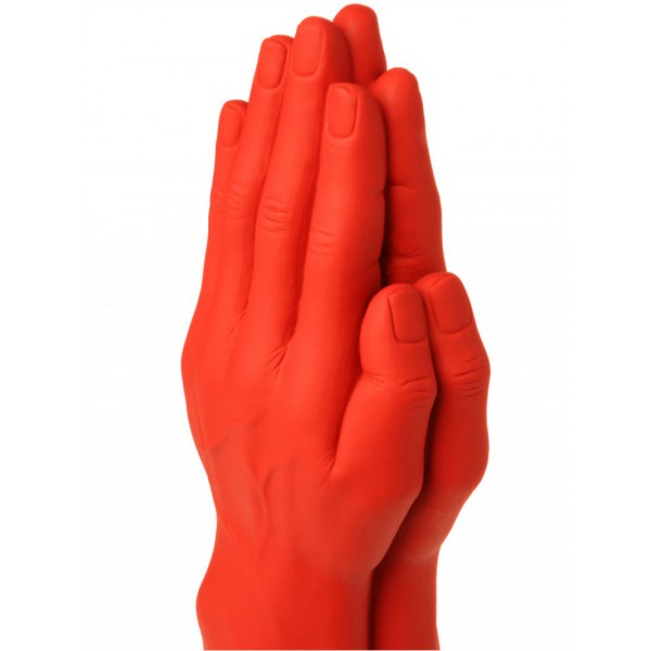 Estiramiento de mano doble N°3 30 x 9cm Rojo