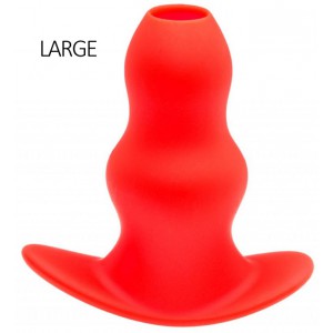 MK Toys Plug Tunnel Stretch Red Large 15 x 7cm