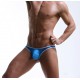 Transparenter String Stripe Blau