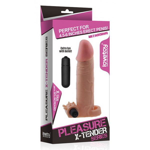 X-Tender custodia per pene n°2 17 x 4 cm