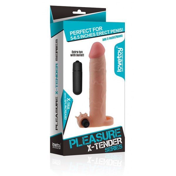 Funda para el pene X-TENDER N°5 20 x 4 cm