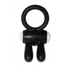 LoveToy Anillo vibrador Power Clit Rabbit - Negro