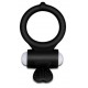 Anillo vibrador Power Clit HEART - Negro