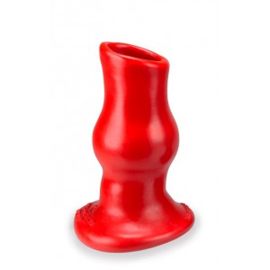 Oxballs Buraco-Porco Pequeno 15 x 7cm Vermelho