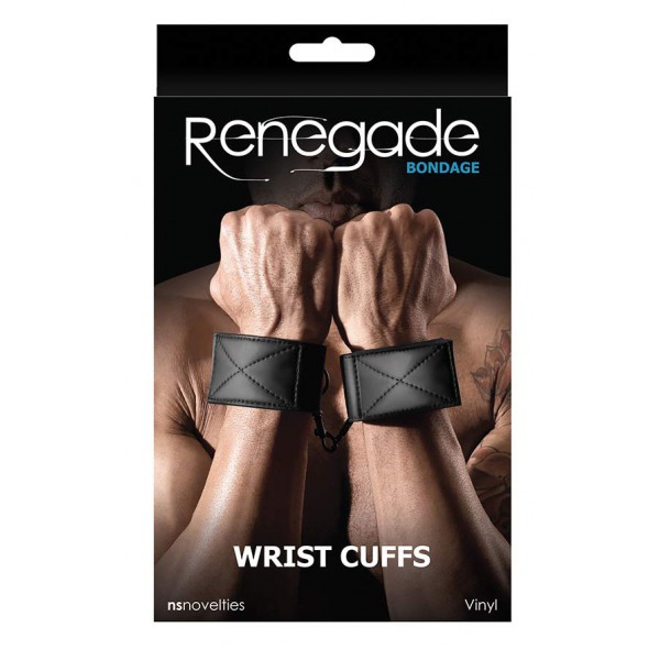 Renegade Wrist Cuffs Black