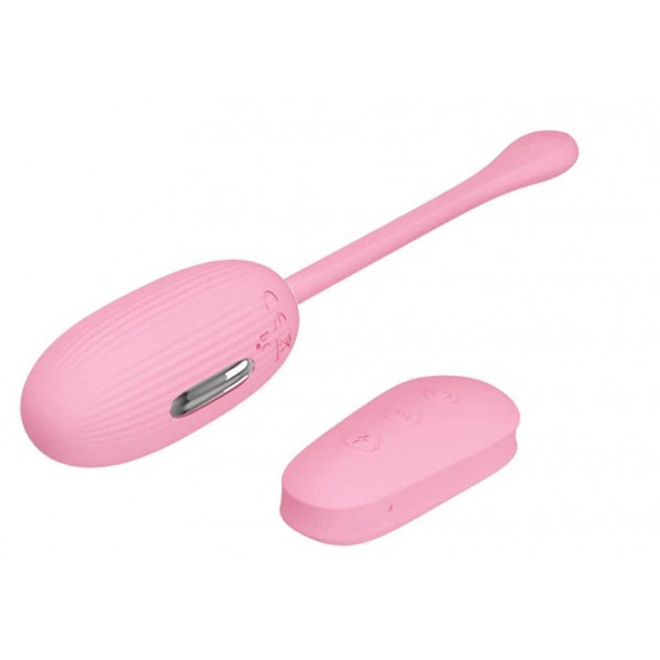 Shock fun pink wireless egg - 19 x 3.2 cm