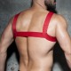 AD FETISH Basic Elastic Harness Red