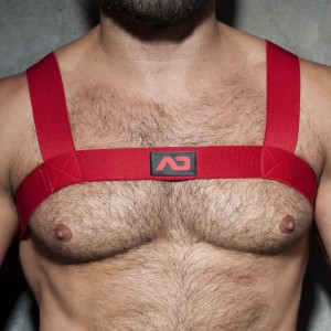 AD Fetish AD FETISH Basic Elastic Harness Red