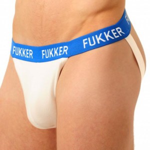 Fukker Jockstrap Fukker Weiß und blau