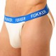 Jockstrap Fukker Blanco y azul