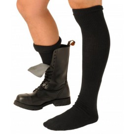 Fist Black Boot Socks