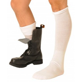 Fist White Boot Socks