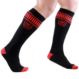 FOOTBALL SOCKS Black-Red