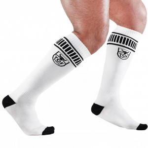 TOF Paris Soccer Socks White