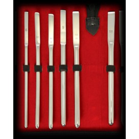Set of 6 urethral rods - 6 to 11mm