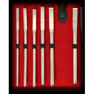 Stainless Steel Set mit 6 Stäben für die Harnröhre - 6 bis 11 mm