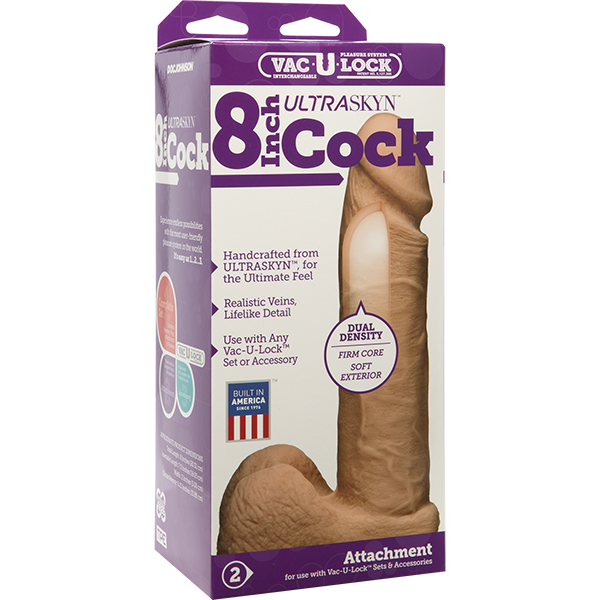 Dildo Vac-U-Lock UltraSkyn 19 x 4,5cm