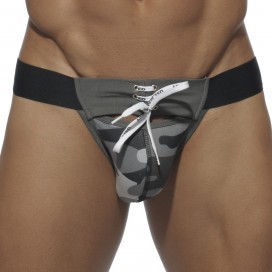 Tie-Up Jockstrap Grey