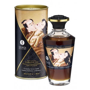 Shunga Aphrodisiakisches wärmendes Massageöl - LAIT D'AMOUR 100 ml