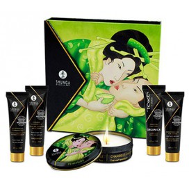 Shunga Set Set Secret de Geisha - Exotischer Grüntee