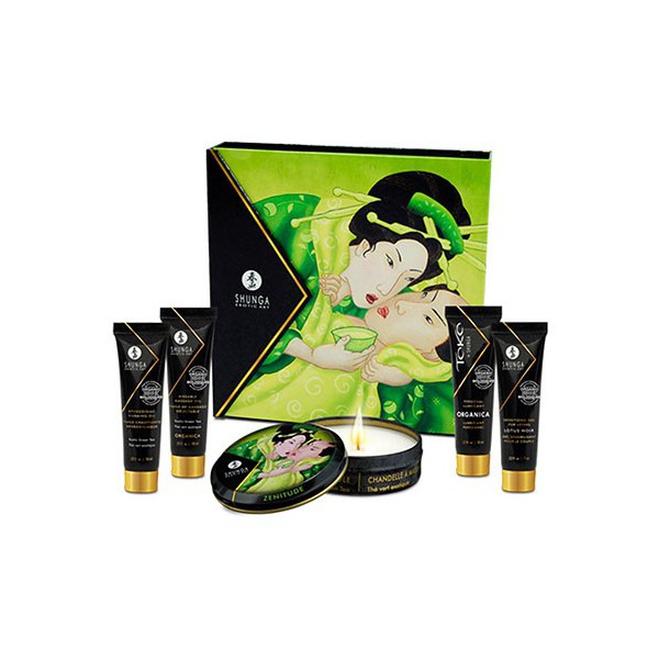 Coffret Ensemble Secret de Geisha - Thé vert exotique