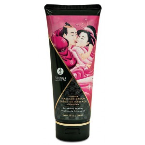 Shunga Comestible Massage Cream Emotion FRAMBOISE - 200ml