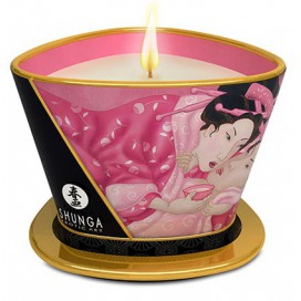 Shunga Candela da massaggio APHRODISIA Petali di rosa 170mL