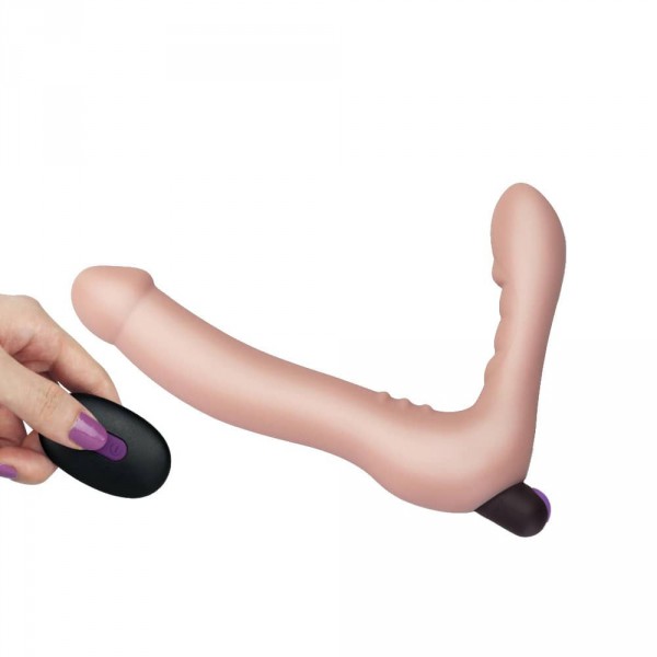 Vibrating belt dildo with remote control IJOY