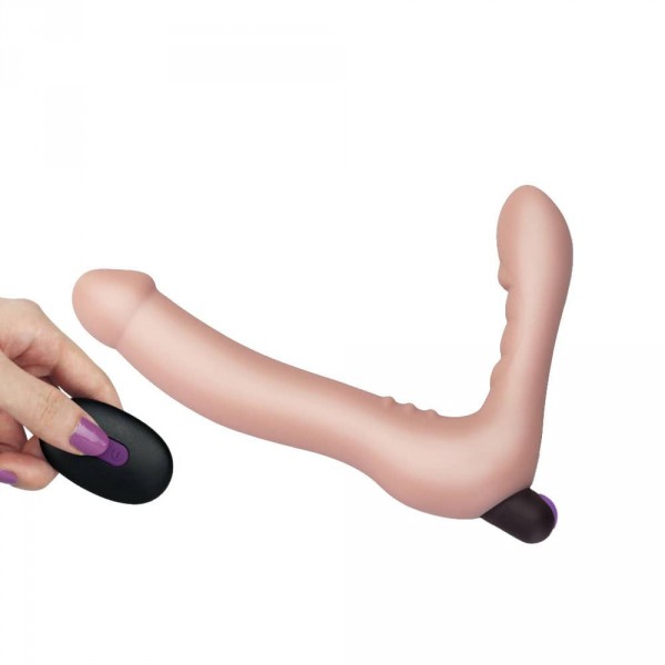 Vibrierender Umschnalldildo mit Fernbedienung IJOY