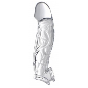 Size Matters Penis case Extender Up 21 x 5cm Transparent