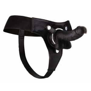 Ouch! Dildo Belt Strap-on - 13 x 3.6 cm BLACK